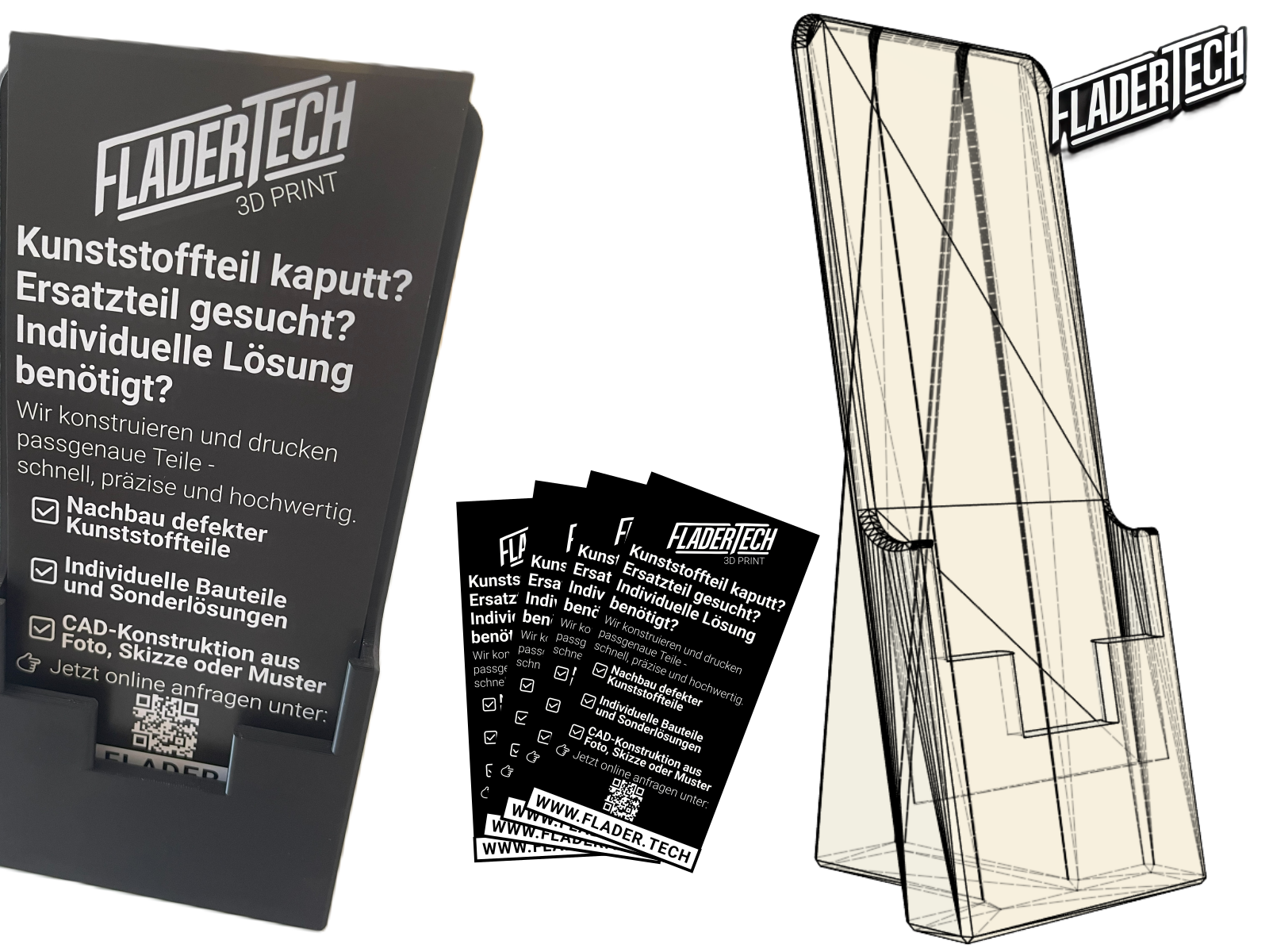 Flyerständer – individuell auf unsere Inhalte abgestimmt!