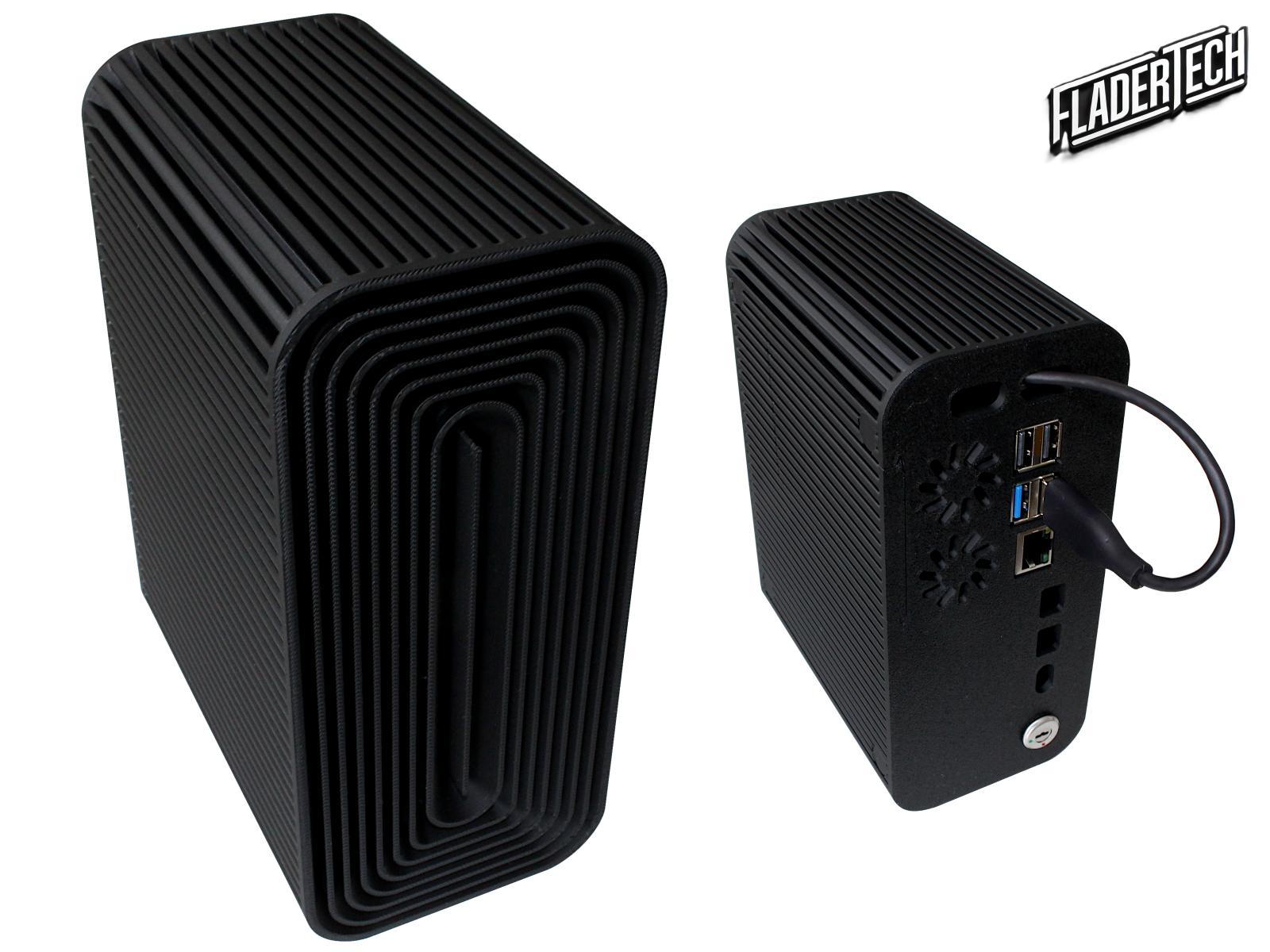 Premium XL Tower Desktop PC NAS Gehäuse für Raspberry Pi